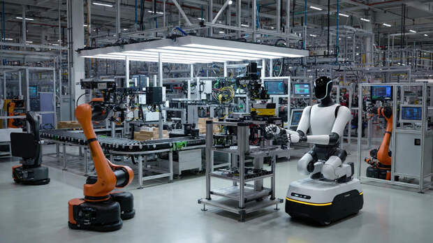 Samsung переводит заводы на автономный ИИ — на конвейеры выйдут гуманоиды