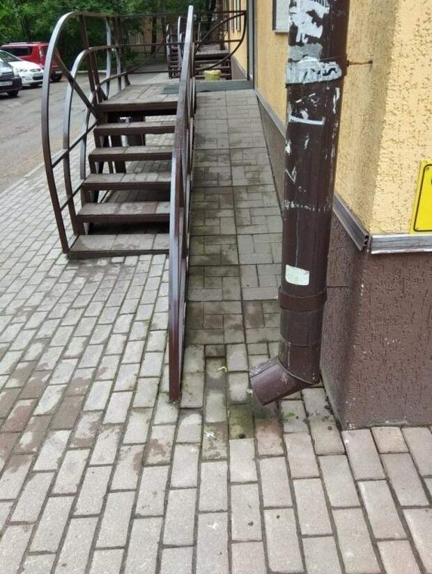 Пандусы на грани фантастики