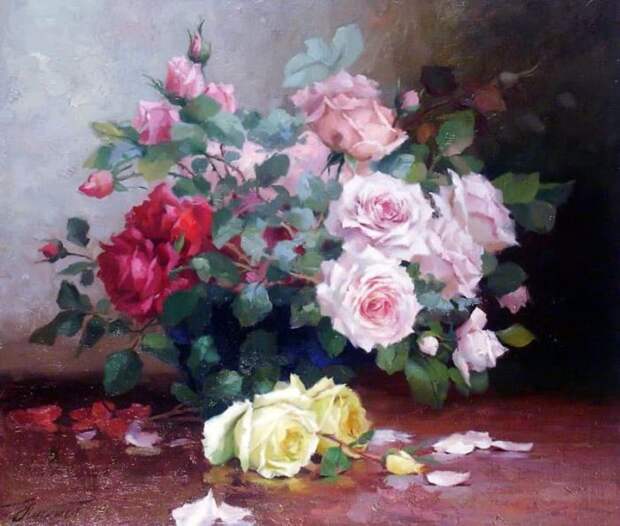 розы в живописи - 06