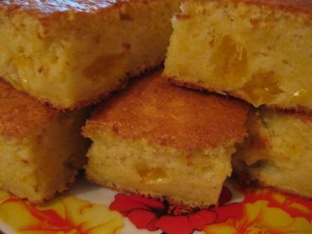 Тыквенный пирог с яблоками и корицей