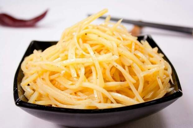 Картошка по-корейски. \ Фото: google.com. Картошка по-корейски. \ Фото: google.com.