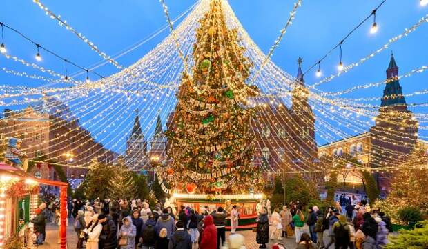 Семейную программу на новогодние каникулы подготовили в рамках «Зимы в Москве»