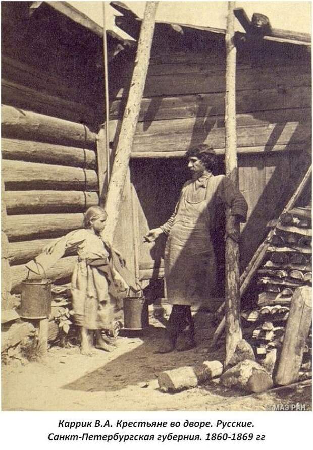 Одежда крестьян Российской империи в фото