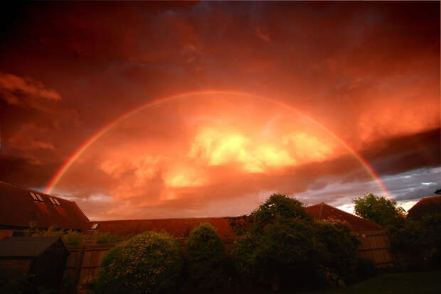 rainbows46 rainbows46 50 потрясающих фотографий двойной радуги
