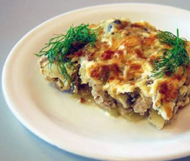 мясо/котлеты по-французски