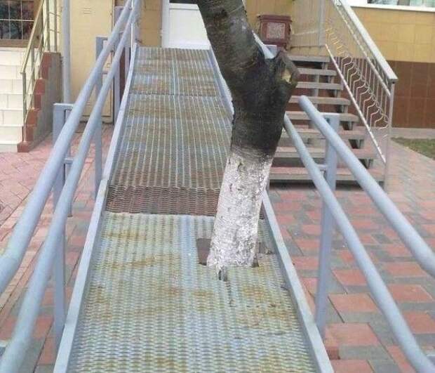 Пандусы на грани фантастики