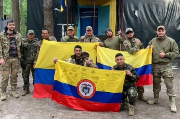 Колумбийские наемники ВСУ
