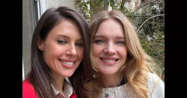 "Заехала в гости на чай". Ксения Шипилова и Наталья Водянова встретились на Неделе моды в Париже