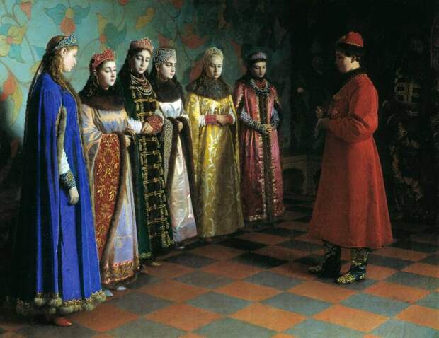 Седов Григорий (1836-1886). Выбор невесты царём
