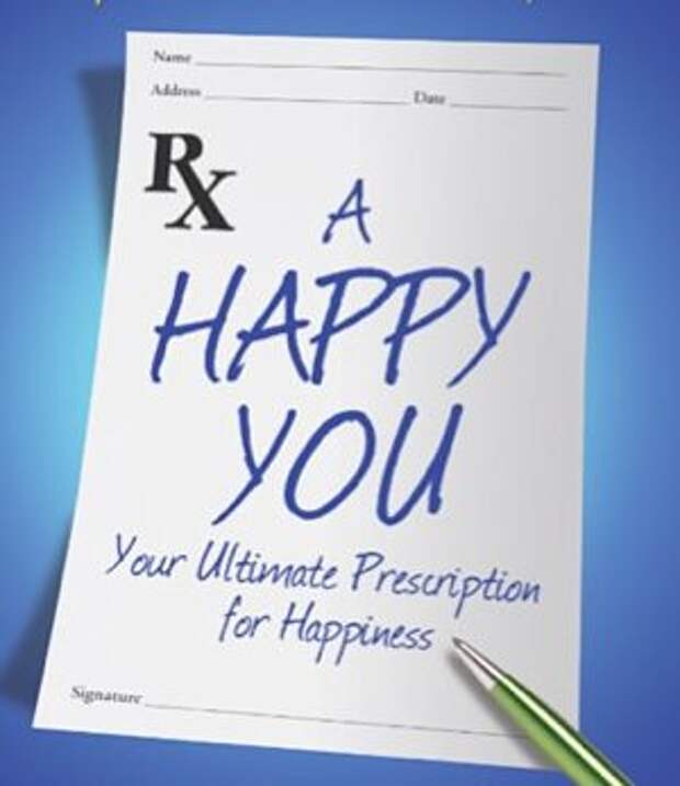 A Happy You perscription - book cover