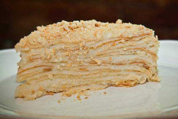 Вкусный торт Наполеон пошаговый рецепт с фото