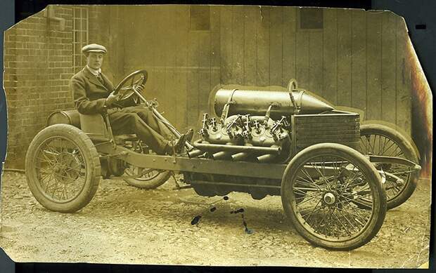 Огнедышащий Darracq 1905 года Darracq, история, олдтаймер, старинные автомобили