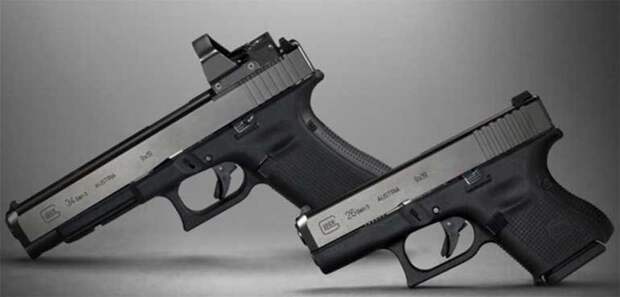 Пистолет Glock 26 Gen5 и Glock34 Gen5 MOS