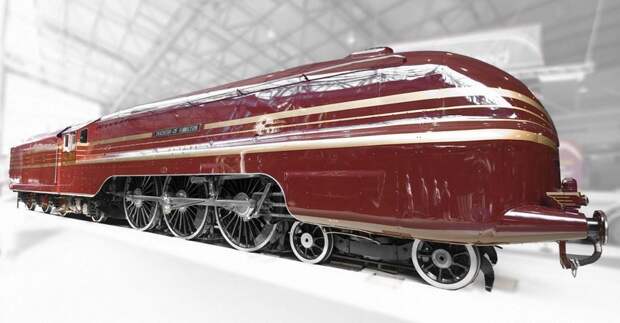 Аэродинамические локомотивы. Поезд Герцогини Гамильтон вагоны, железнодорожные, изобретения, поезда, рельсы, факты, фантазии
