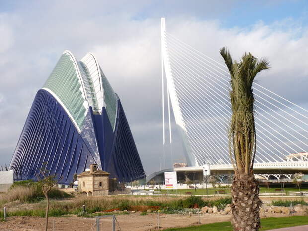 Город искусств и наук (Ciudad de las Artes y las Ciencias). Валенсия, Испания