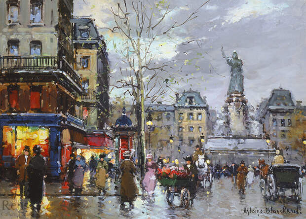 художник Антуан Бланшар (Antoine Blanchard) картины – 13