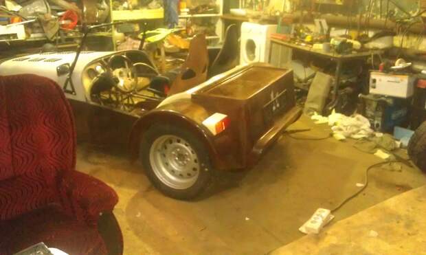 Омский изобретатель собирает Lotus Seven lotus, копия, реплика, самоделка, электромобиль