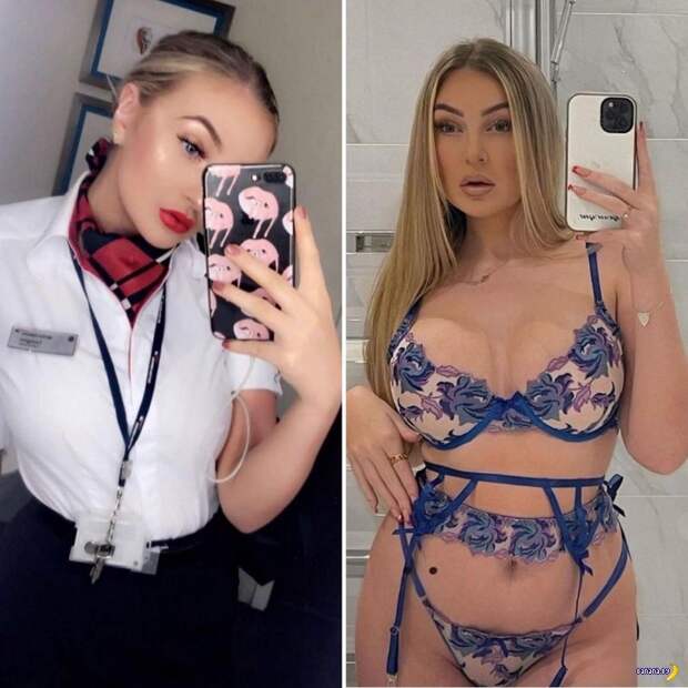 Раздеваем стюардесс! ✈️ - 15 Раздеваем стюардесс! ✈️ - 15