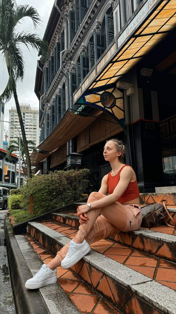 Александра Бойкова отдыхает в Сингапуре