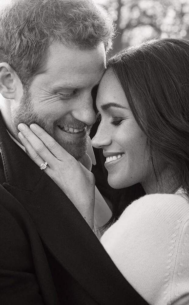 Prince Harry, Meghan Markle, Engagement Portrait