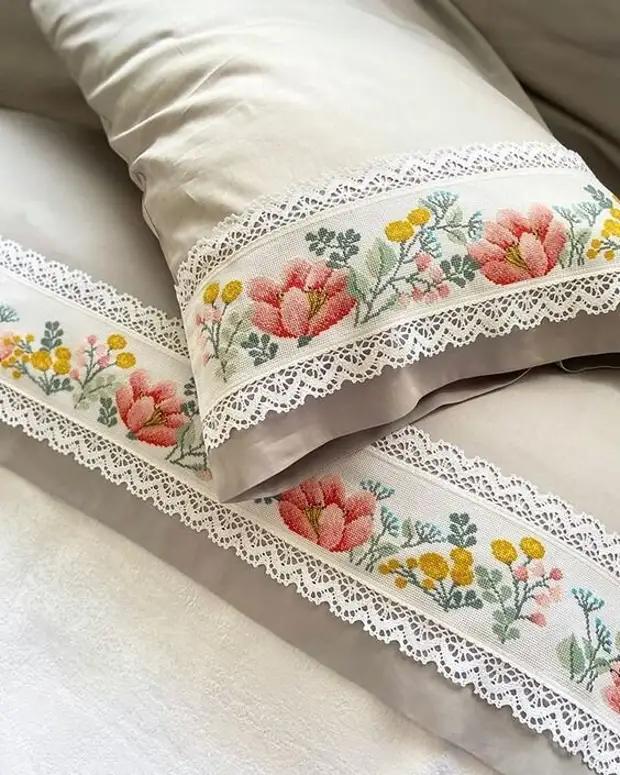 Декоративные подушки фото схемы