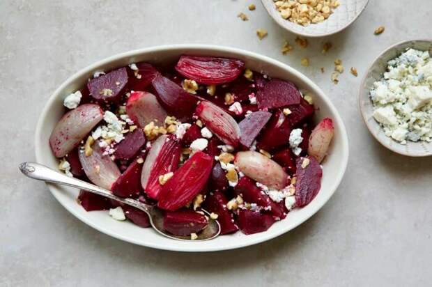 Карамелизированная свекла. \ Фото: fromachefskitchen.com.