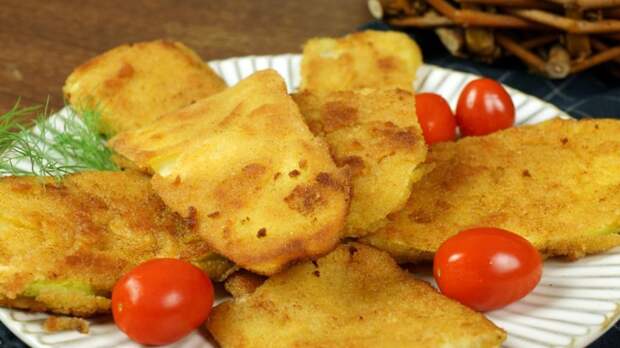 Лучшее летнее блюдо: кабачковые язычки в двойном кляре