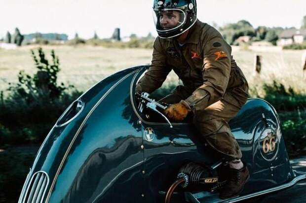 Мотоцикл BMW R100 Good Ghost — кастом в стиле стимпанк с отделением для вина