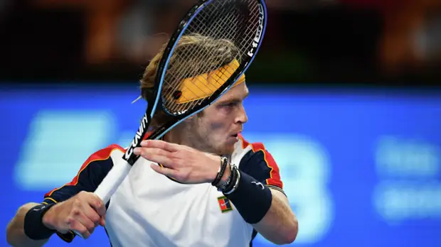 Рублёв: я впервые сыграл против Джоковича, нервничал