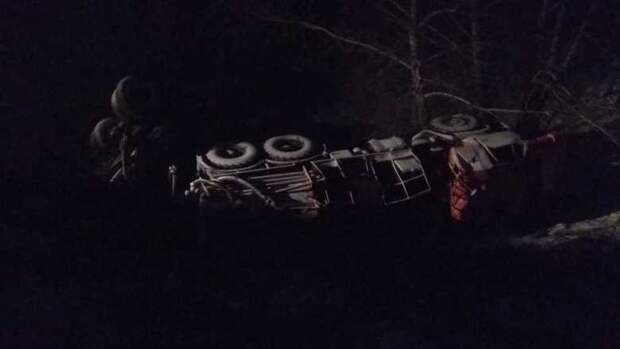 На трассе Самара - Оренбург в ДТП погиб водитель грузовика (18+)