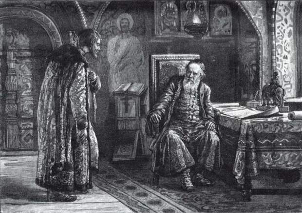 Царь Василий Иванович Шуйский и князь Михаил Васильевич Скопин-Шуйский