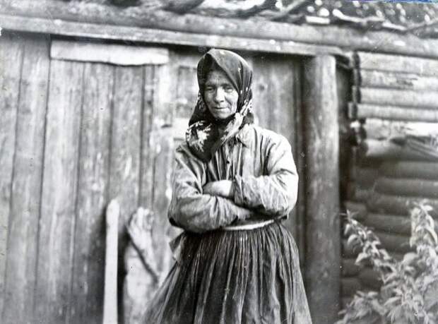 Русская деревня начала XX века на старых фотографиях.