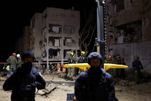 Более 100 человек получили ранения в результате иранских ударов по югу Израиля