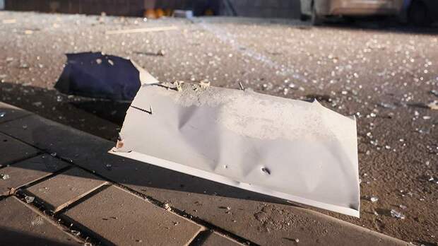 Обломки сбитого дрона в Тамбовской области упали на территории предприятия