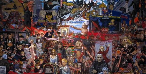 Картинки по запросу илья глазунов Рынок нашей демократии