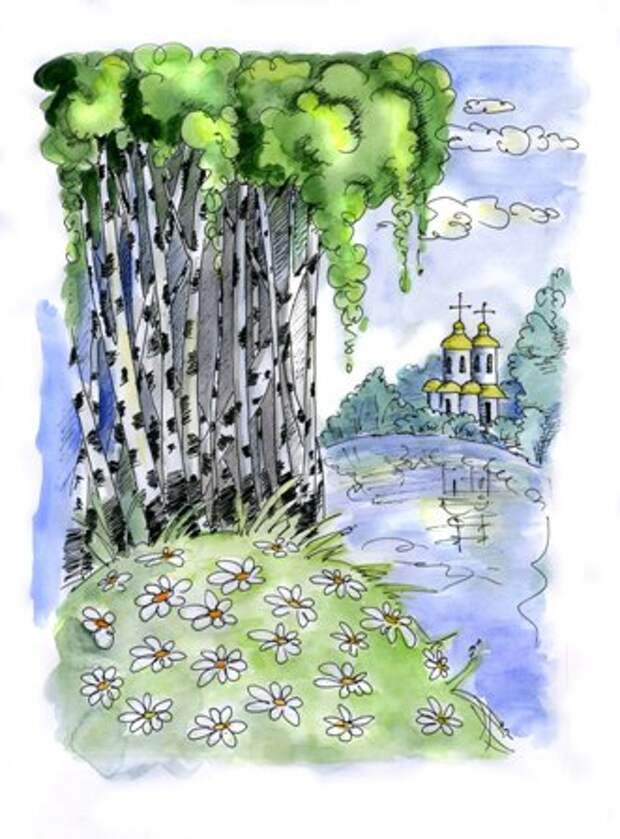 сказка березовая роща. а пермяк сказка березовая роща. сказка березовая роща. е пермяк березовая роща. берёзовая роща пермяк рисунок.