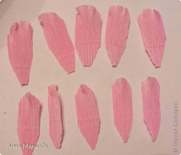 Мастер-класс Свит-дизайн Бумагопластика Обещанный МК но только по розе пока Бумага гофрированная Клей фото 6