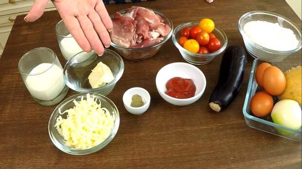 Мясной пирог на подушке из картофельного теста Еда, Кулинария, Рецепт, Пирог, Видео, Длиннопост