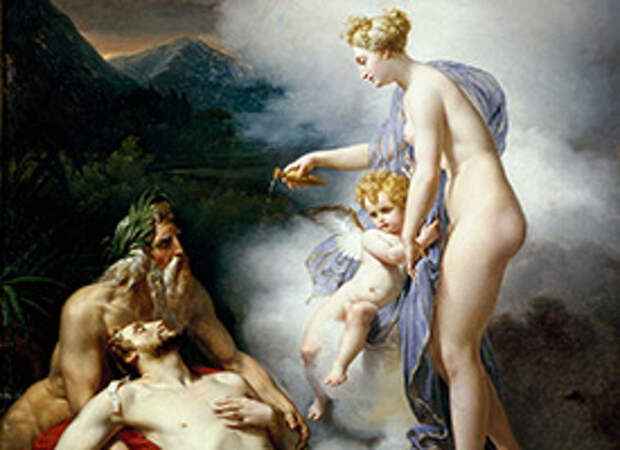 Блондель Мари Жозеф «Венера Исцеляет Энея»