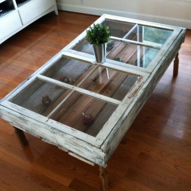 Оригинальный кофейный столик /Фото:remodelaholic.com Оригинальный кофейный столик /Фото:remodelaholic.com