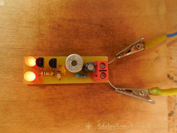 Светодиодная акустическая мигалка