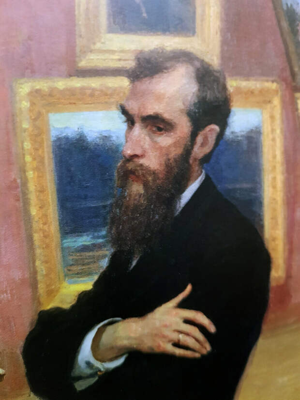 Павел Михайлович Третьяков (1832-1898). Портрет кисти Ильи Репина, 1883 год.