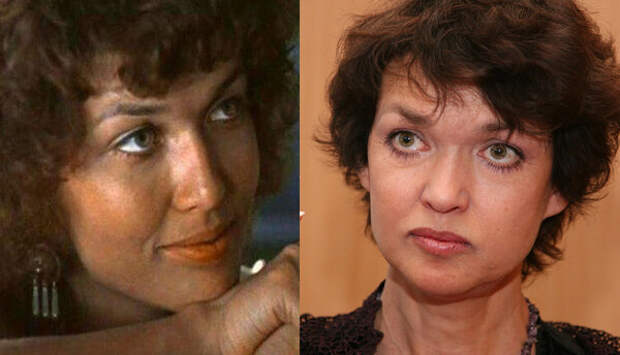 Матлюба Алимова, слева в образе Насти