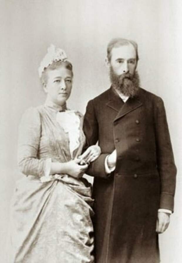 Павел Михайлович и Вера Николаевна Третьяковы.