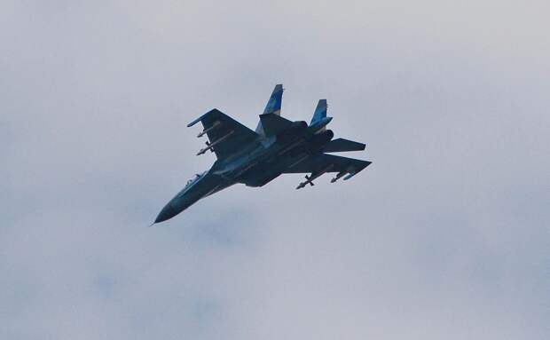 Минобороны России рассказало о сбитом украинском Су-27