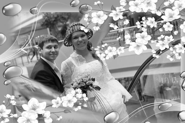Свадебные прически - это тема для отдельного поста! гости, жених, невеста, платье, прикол, свадьба, юмор