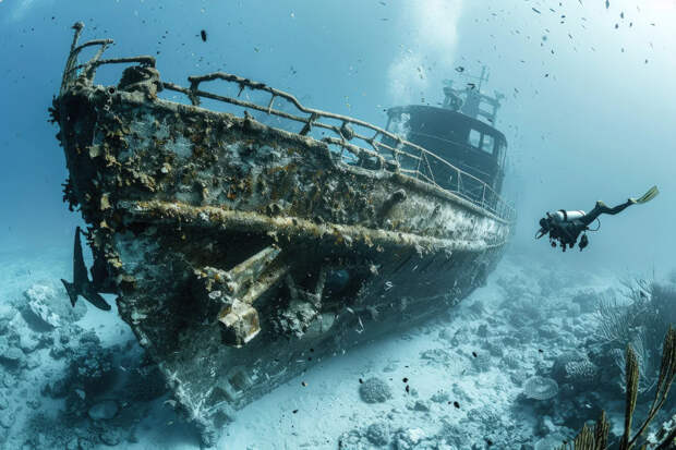 В Лондоне боятся взрыва на затонувшем судне времён Второй мировой войны