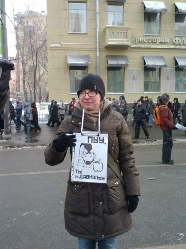 Плакаты с митинга (32 фото)