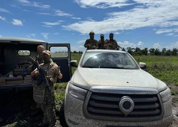 Союз Ветеранов СВО и администрация Кубани передали гуманитарный груз на передовую