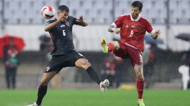 Карпин не считает, что выход Смолова в стартовом составе матча с Хорватией был ошибкой